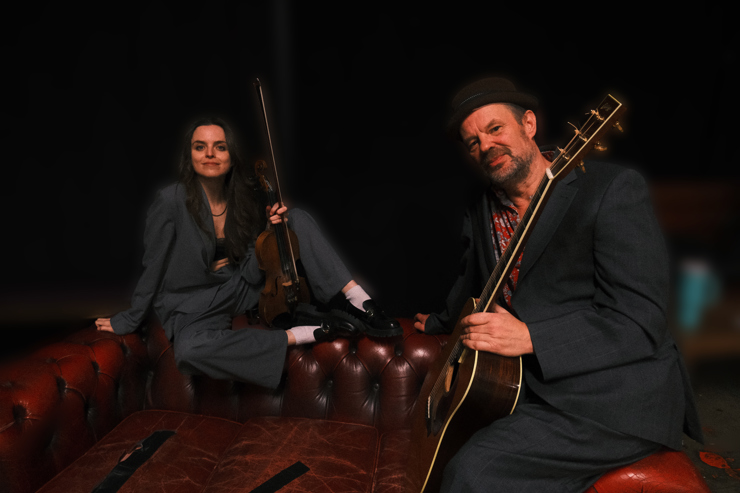 Artisterna Ian Carr & Laura Wilkie